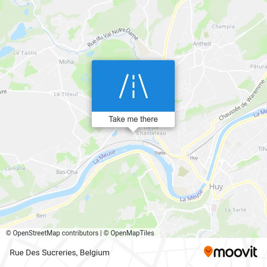 Street of Sugar Refineries map