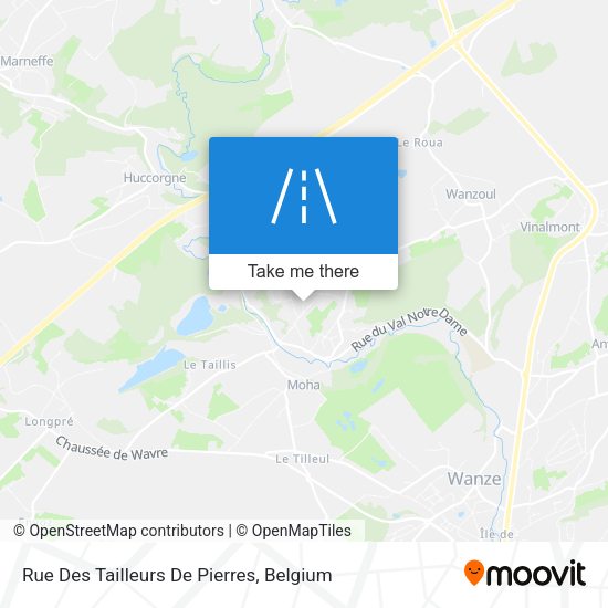 Rue Des Tailleurs De Pierres map
