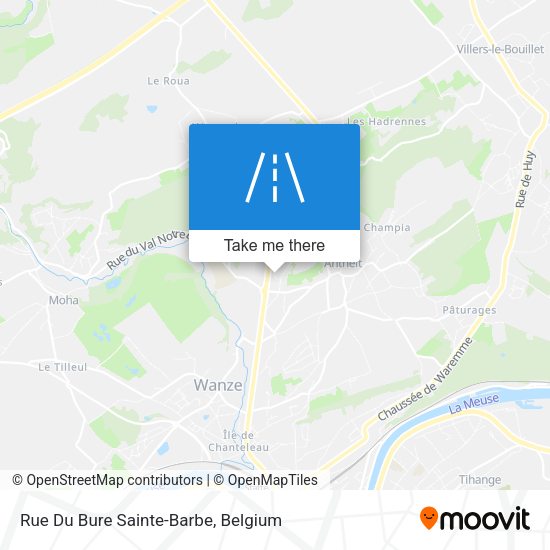 Rue Du Bure Sainte-Barbe map