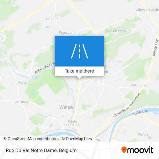 Val Notre Dame Street map