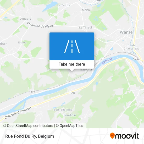 Ry Bottom Street map