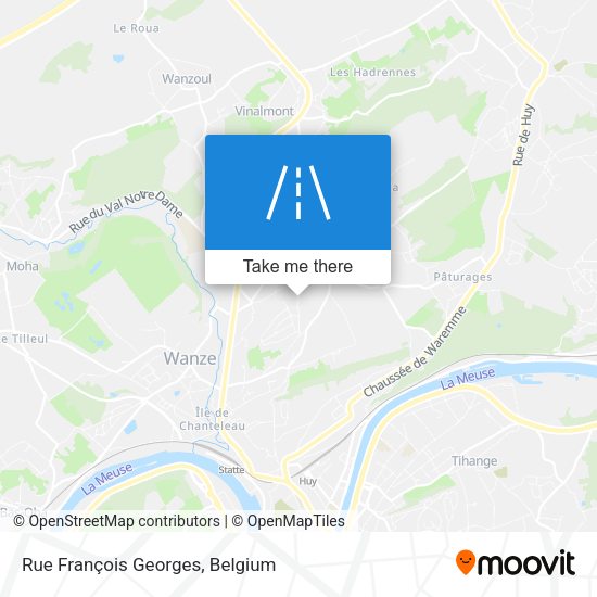 Rue François Georges map