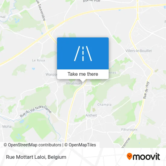Rue Mottart Laloi map