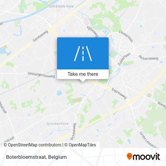 Boterbloemstraat map