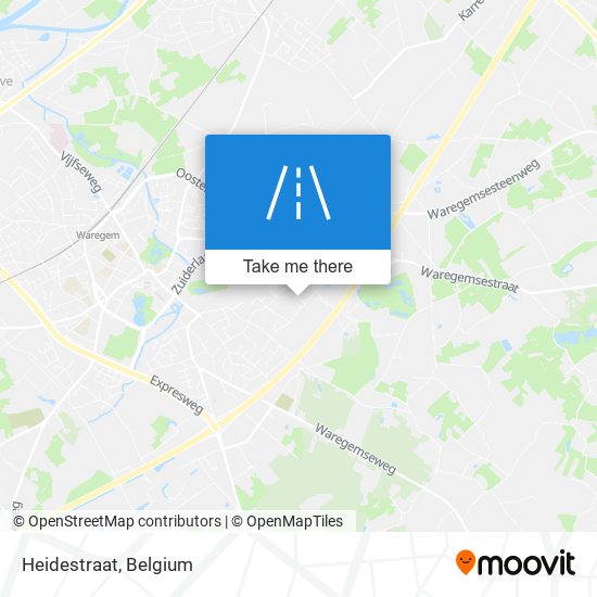 Heidestraat map