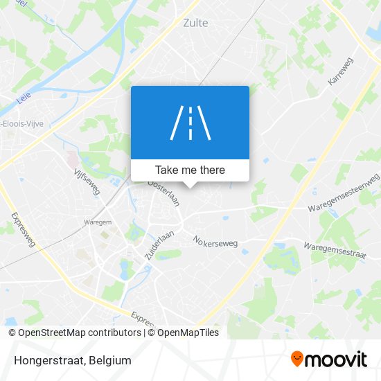 Hongerstraat map