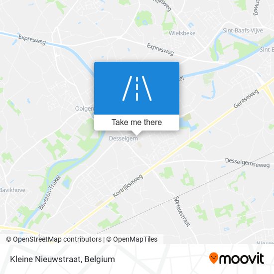 Kleine Nieuwstraat map