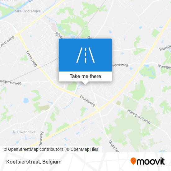 Koetsierstraat map