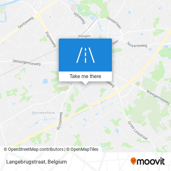 Langebrugstraat map