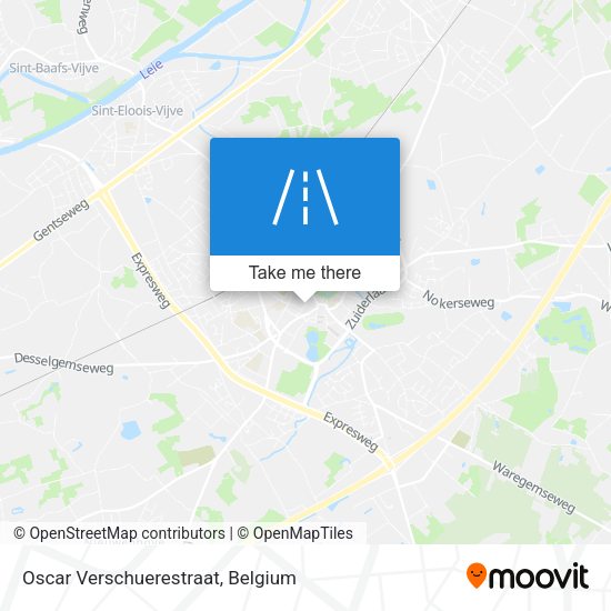 Oscar Verschuerestraat map