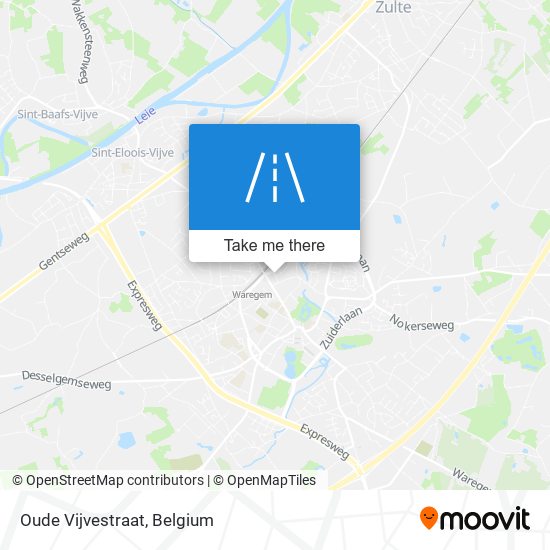 Oude Vijvestraat map