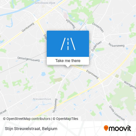 Stijn Streuvelstraat plan