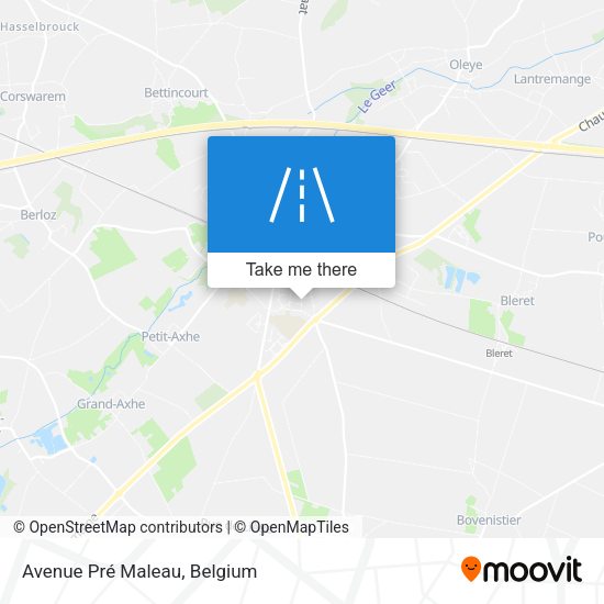 Avenue Pré Maleau map