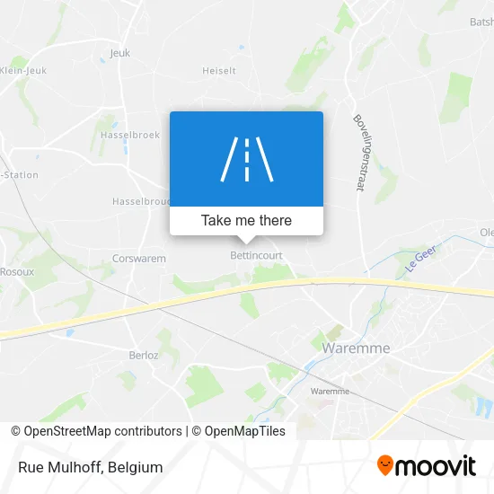 Rue Mulhoff map