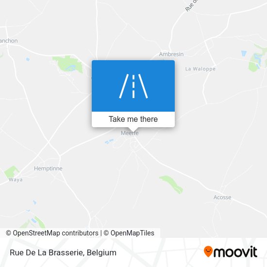 Rue De La Brasserie plan