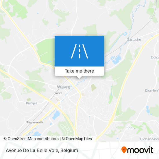 Avenue De La Belle Voie map