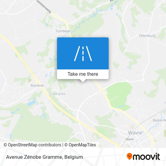 Avenue Zénobe Gramme map