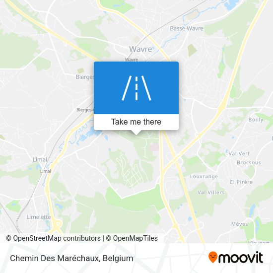 Chemin Des Maréchaux map