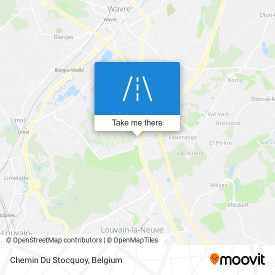 Chemin Du Stocquoy map