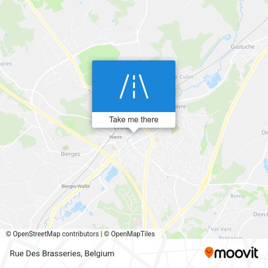 Rue Des Brasseries plan