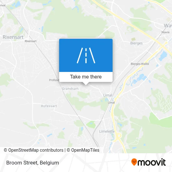 Broom Street map