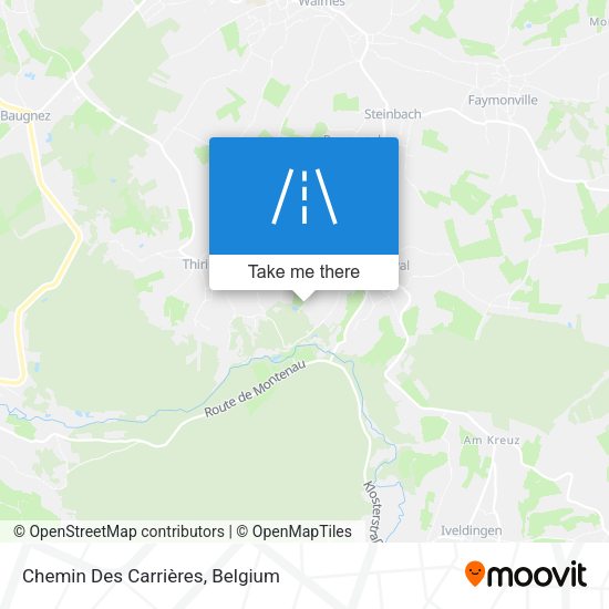 Chemin Des Carrières plan