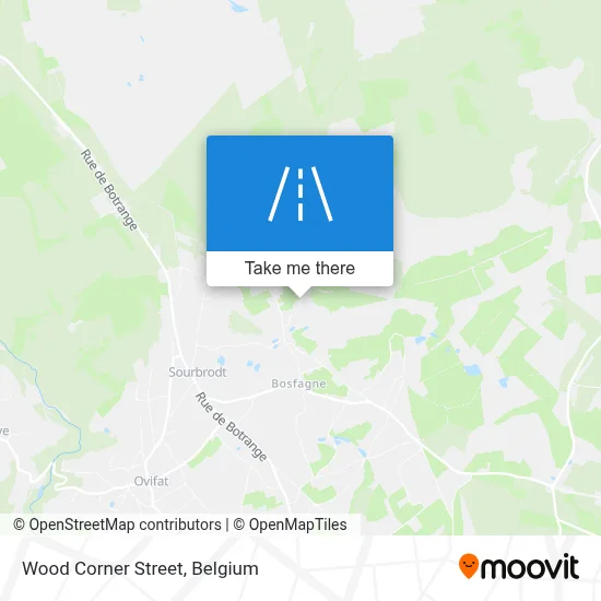 Wood Corner Street map