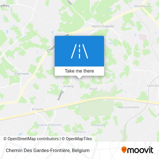 Chemin Des Gardes-Frontière map
