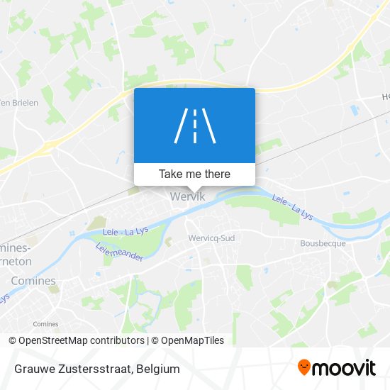 Grauwe Zustersstraat map