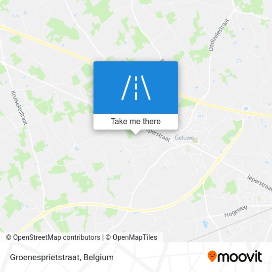 Groenesprietstraat plan