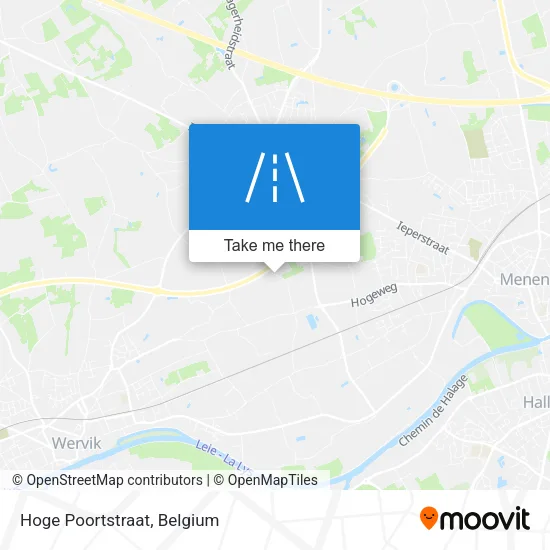 Hoge Poortstraat map