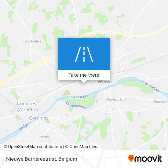 Nieuwe Barrierestraat plan