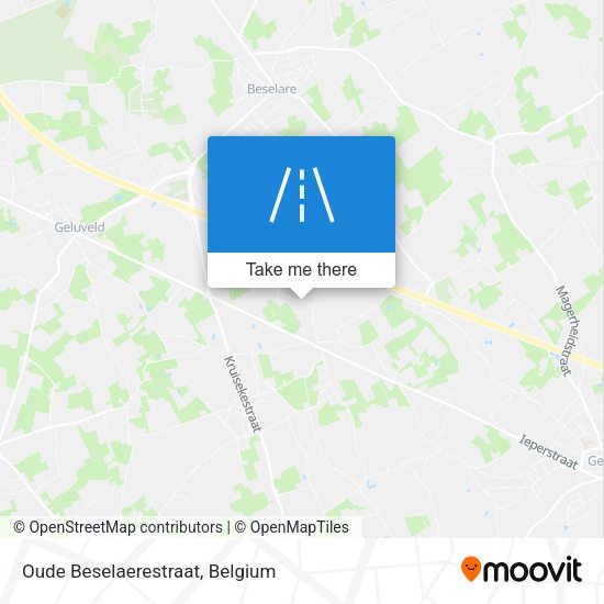 Oude Beselaerestraat map