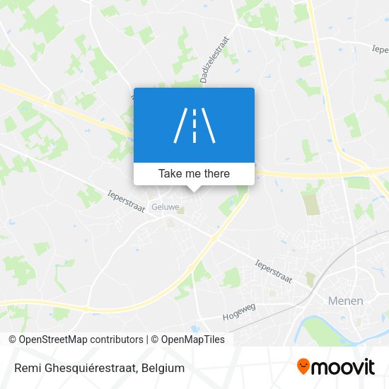 Remi Ghesquiérestraat map