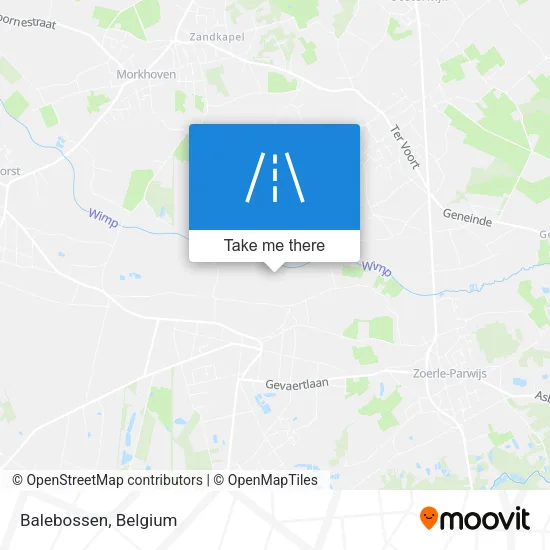 Balebossen map