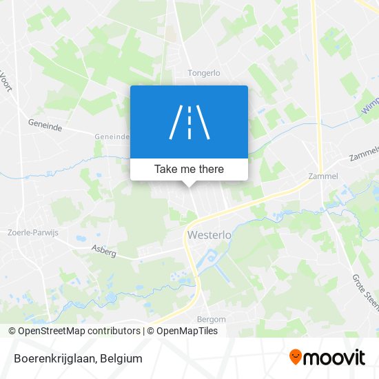 Boerenkrijglaan map