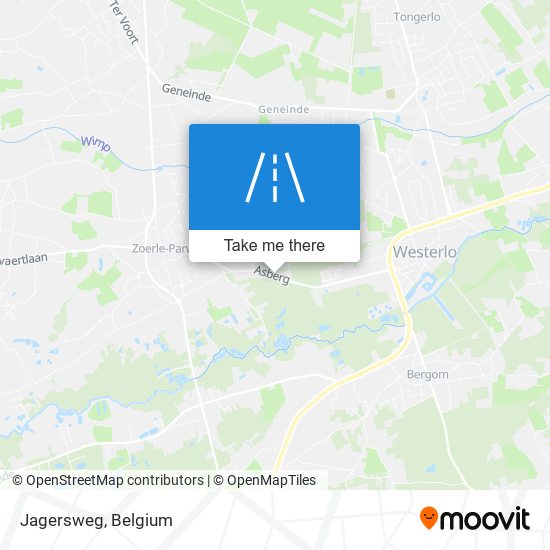 Jagersweg map