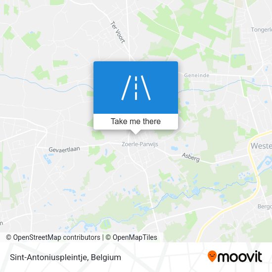 Sint-Antoniuspleintje plan