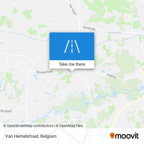 Van Hemelstraat map
