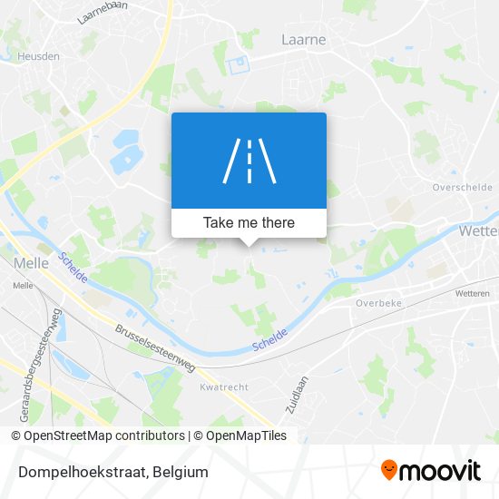 Dompelhoekstraat map