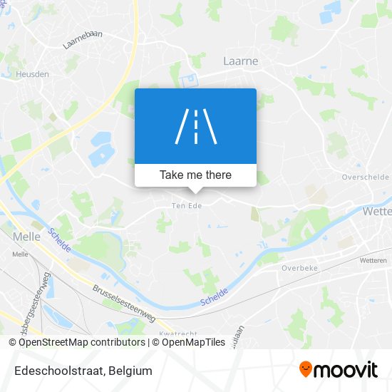 Edeschoolstraat map
