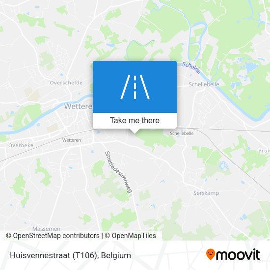Huisvennestraat (T106) plan