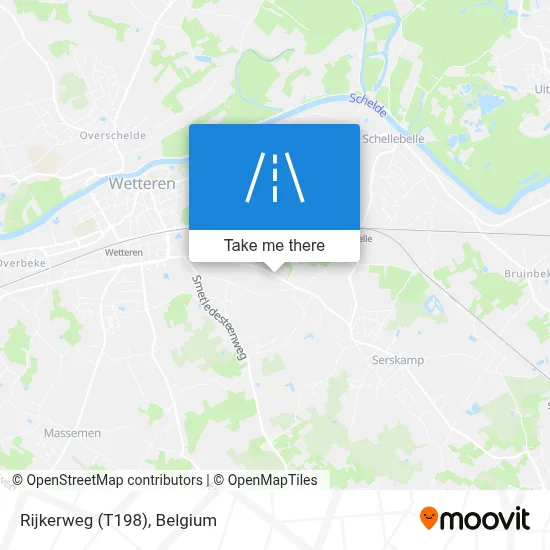 Rijkerweg (T198) map