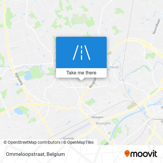 Ommeloopstraat map
