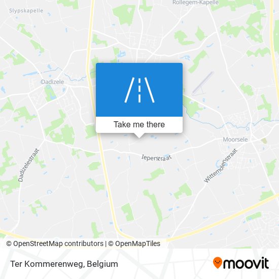 Ter Kommerenweg map