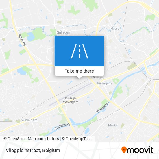 Vliegpleinstraat map