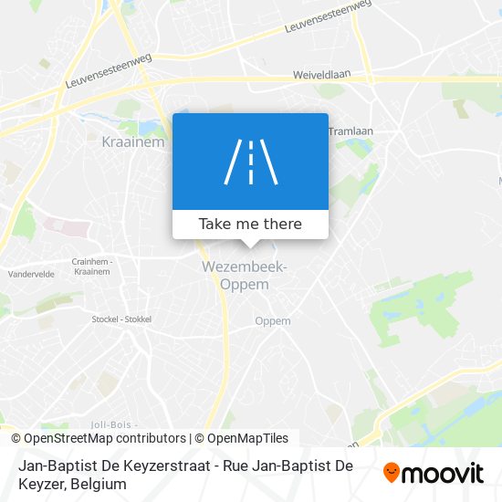 Jan-Baptist De Keyzerstraat - Rue Jan-Baptist De Keyzer map