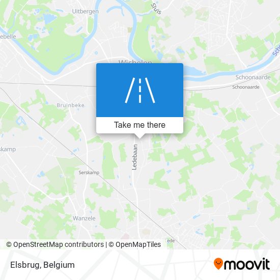 Elsbrug map