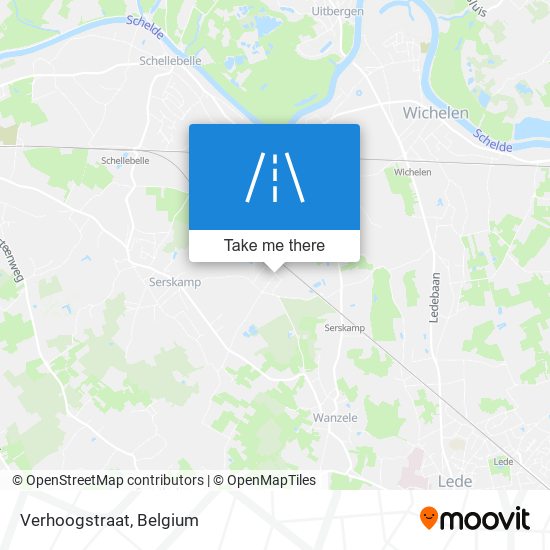 Verhoogstraat map