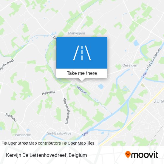 Kervijn De Lettenhovedreef plan